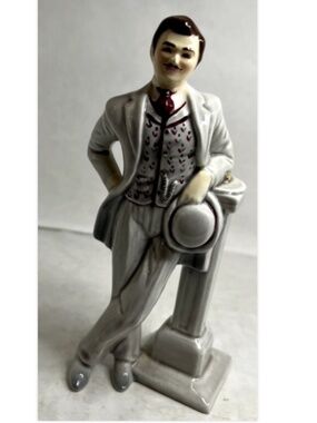 Vintage Florence Ceramics Man Figurine " JIM " California Pottery 1940-50